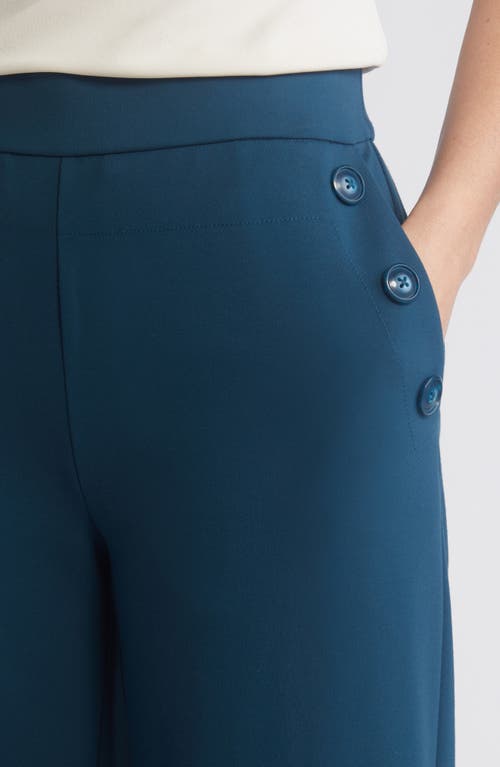 Masai Copenhagen Prisca Wide Leg Pants In Reflect Pond