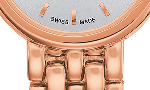 Shop Tissot Lovely Bracelet Watch, 19.5mm In Rose Gold/silver