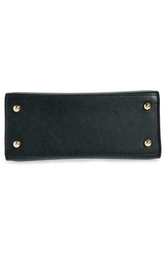 Strathberry Mini Leather Tote In Black