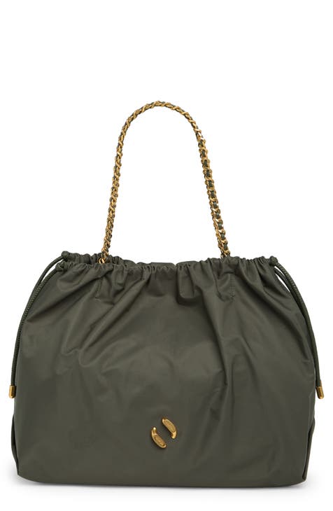 Nylon Noho Bag Navy - Women's Leather Bags
