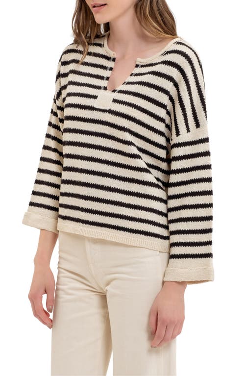 BLU PEPPER BLU PEPPER STRIPE SWEATER 