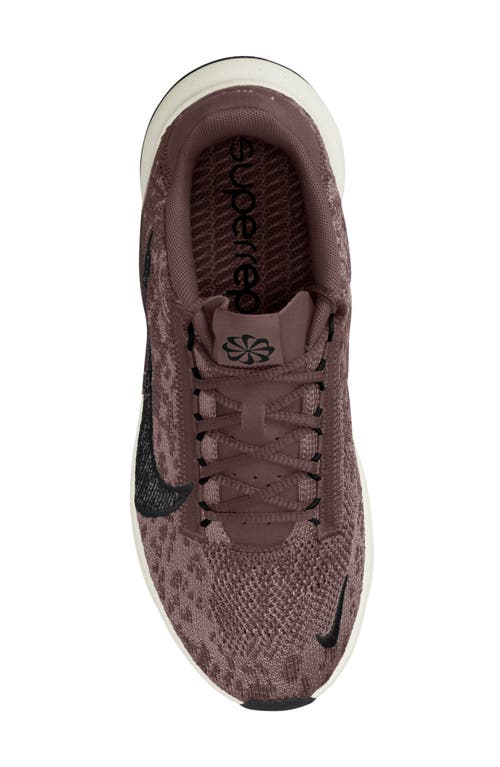Shop Nike Superrep Go 3 Flyknit Running Shoe In Smokey Mauve/black/sail