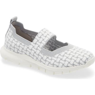Bernie Mev. Charm Mary Jane Flat, Grey