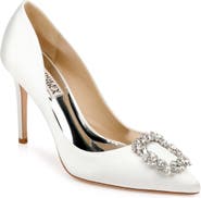 Badgley mischka collection discount cher crystal embellished pump