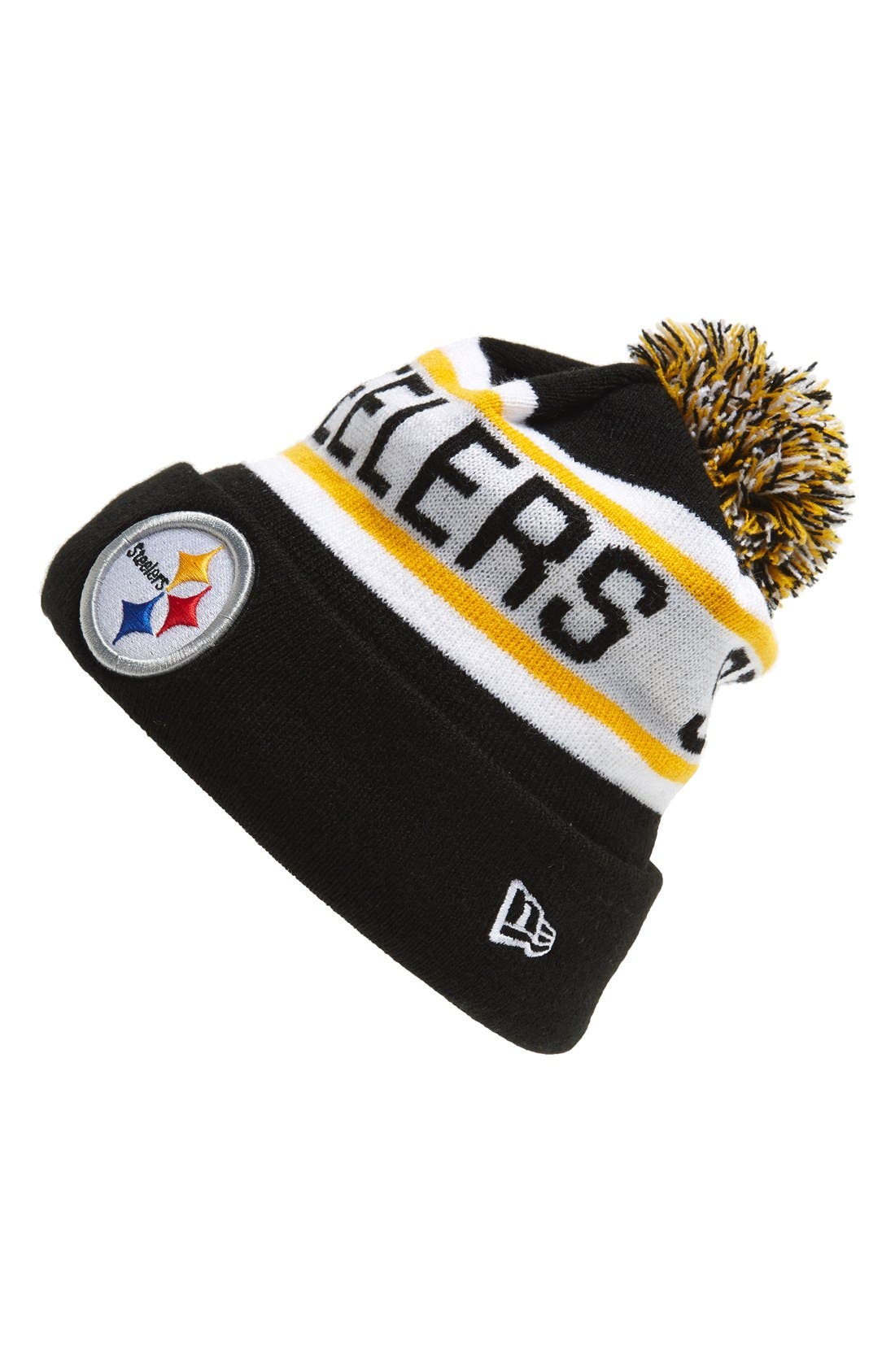 New Era Cap 'Biggest Fan Redux - Steelers' Beanie | Nordstrom