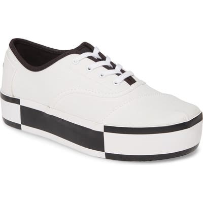 Toms Cordones Boardwalk Sneaker, White