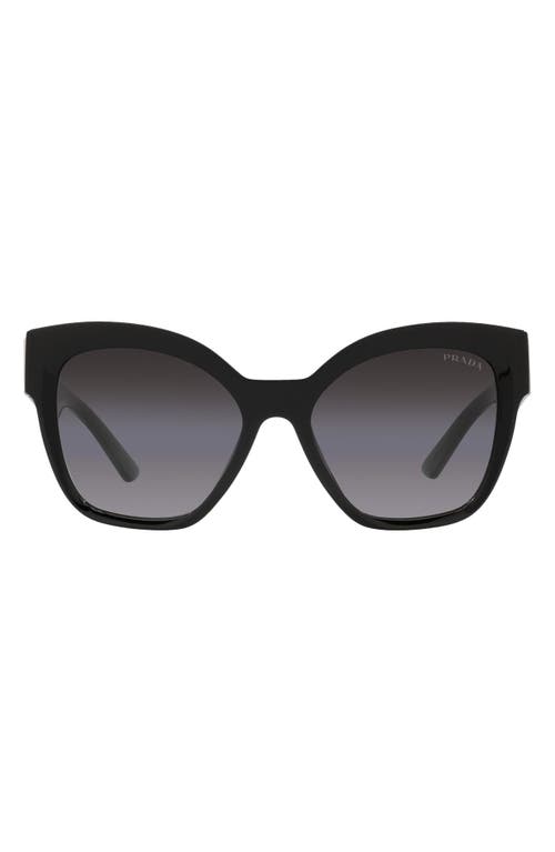 EAN 8056597744010 product image for Prada 59mm Gradient Geometric Sunglasses in Black at Nordstrom | upcitemdb.com