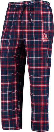 St. Louis Cardinals Concepts Sport Big & Tall Flannel Pants - Navy/Red
