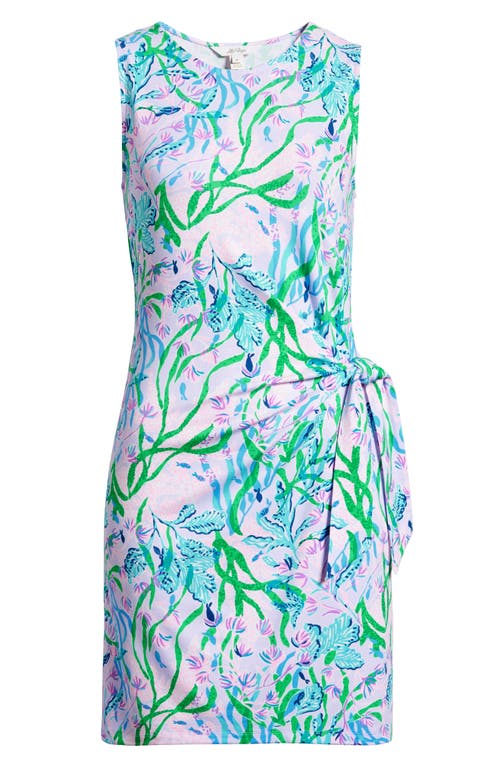 Shop Lilly Pulitzer ® Bryson Tie Waist Sleeveless Minidress In Multi Seacret Escape