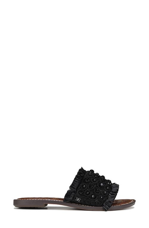 Sam Edelman Gladys Slide Sandal In Black