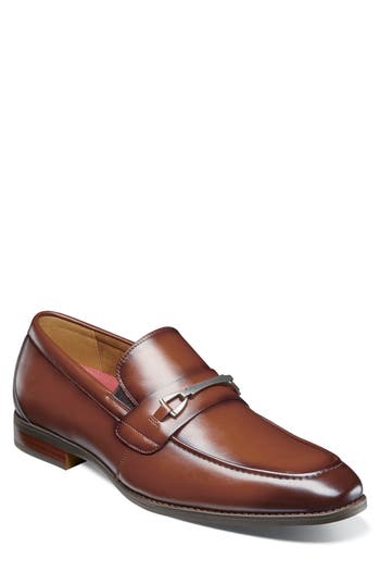 Stacy Adams Novak Moc Toe Slip-on In Brown