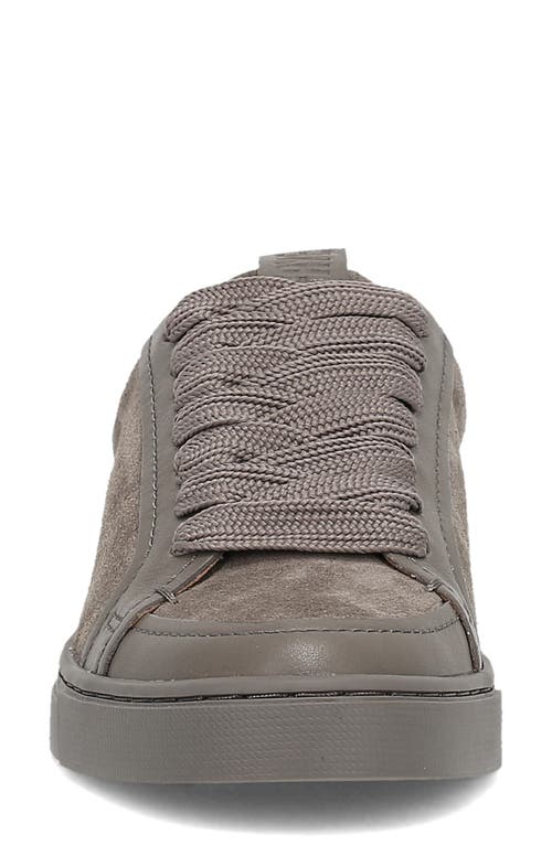 Shop Frye Ivy Low Top Sneaker In Steel