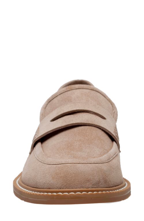 Lisa Vicky Zoom Penny Loafer In Tan Camel