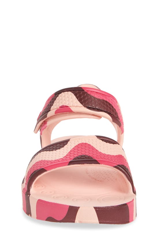 Shop Fitflop Kids" Iqushion Wave Sandal In Pink Salt