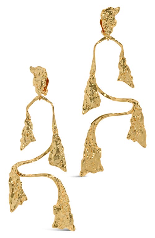 Alexis Bittar Mobile Balance Clip-On Drop Earrings in Gold at Nordstrom