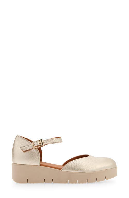 Cordani Sandie Platform D'orsay Pump In Platino