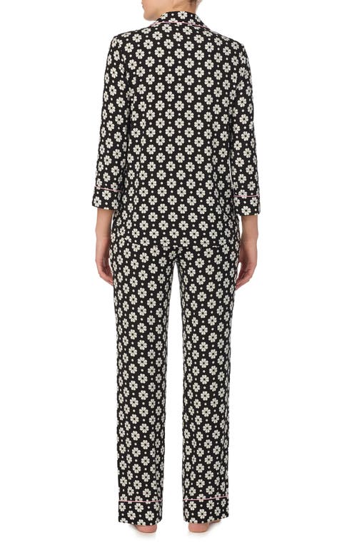 Shop Kate Spade New York Print Pajamas In Black Print