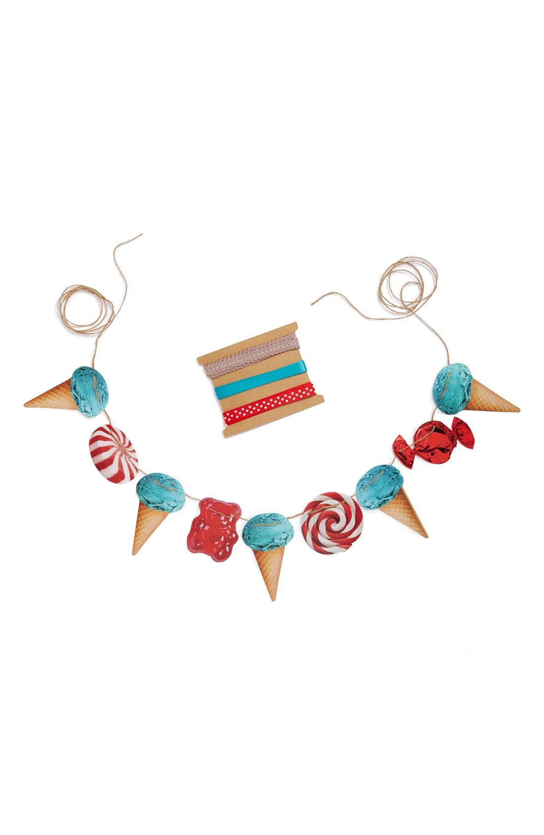 Tin Parade 'Sweets' Paper & Ribbon Garland Nordstrom