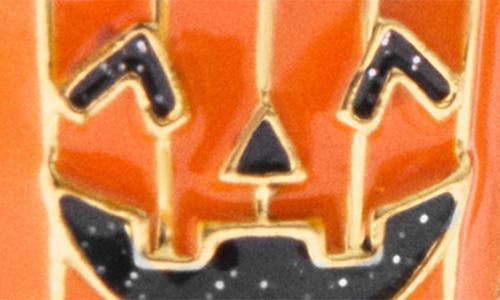 Shop Baublebar Trick Or Trick Huggie Hoop Earrings In Orange