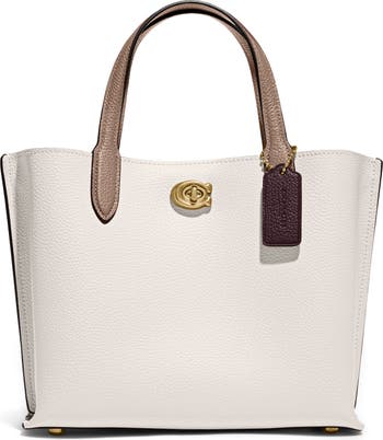 COACH Willow 24 Leather Tote Nordstrom