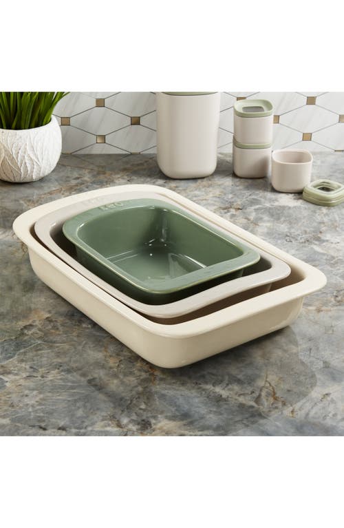 Berghoff 3-piece Ceramic Bakeware Set In Multicolor