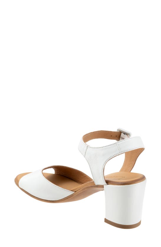 Shop Bueno Natalia Ankle Strap Sandal In White