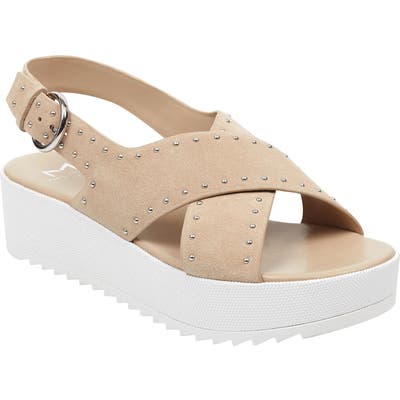 Marc Fisher Ltd Delilah Slingback Sandal, Beige