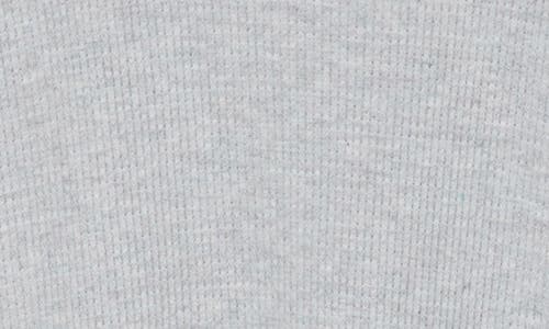 Joe's Crewneck Waffle Knit Long Sleeve T-shirt In Steele