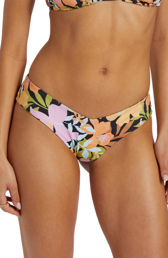 Shop Billabong Mas Fiji Reversible Bikini Bottoms In Multi