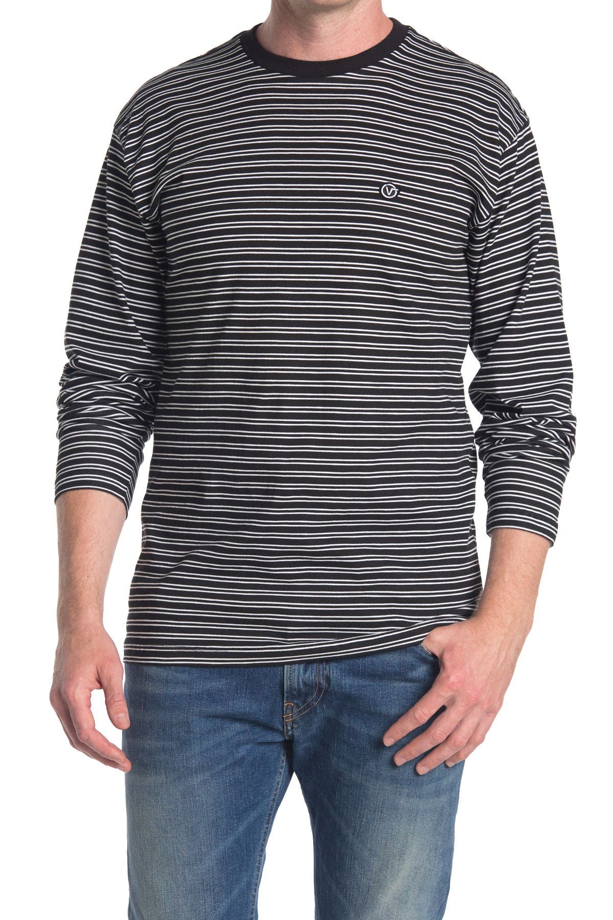 VANS | Striped Long Sleeve T-Shirt 