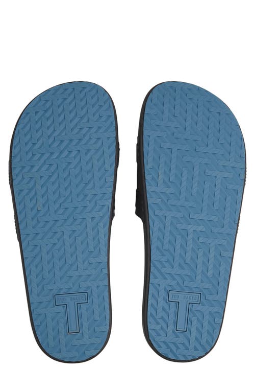 Ted Baker London Sennen Slide Sandal In Black
