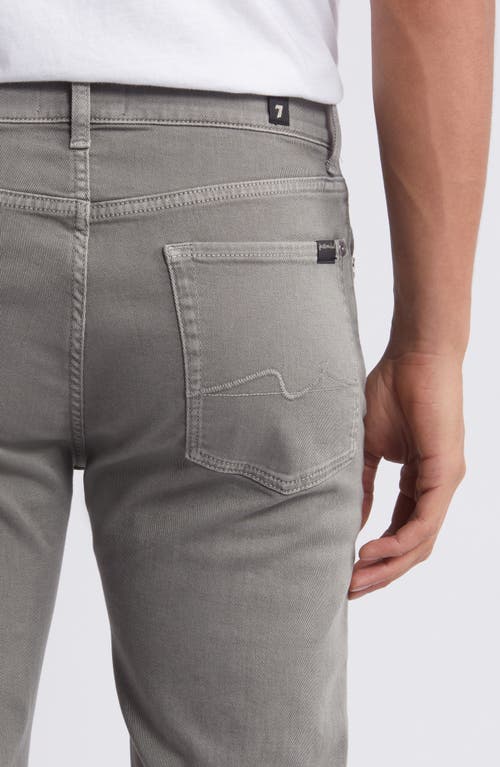 Shop 7 For All Mankind Slimmy Slim Fit Jeans In Dusty Grey