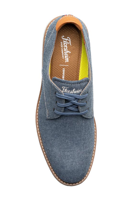 Shop Florsheim Vibe Derby In Blue