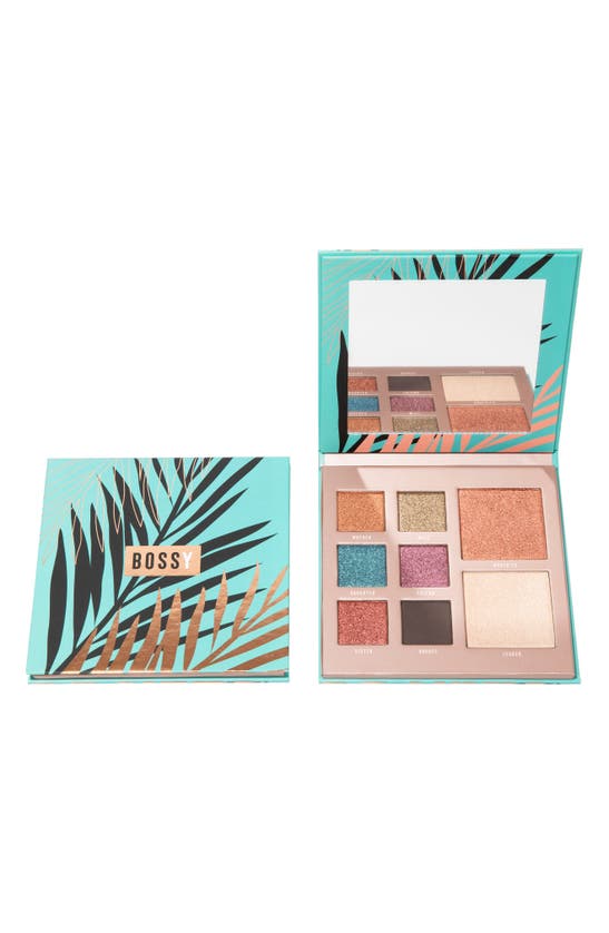 Bossy Cosmetics Beauty Meets Drive Makeup Palette In White