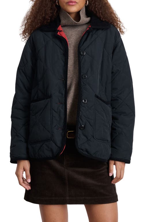 Alex Mill Quinn Quilted Nylon Jacket In Black