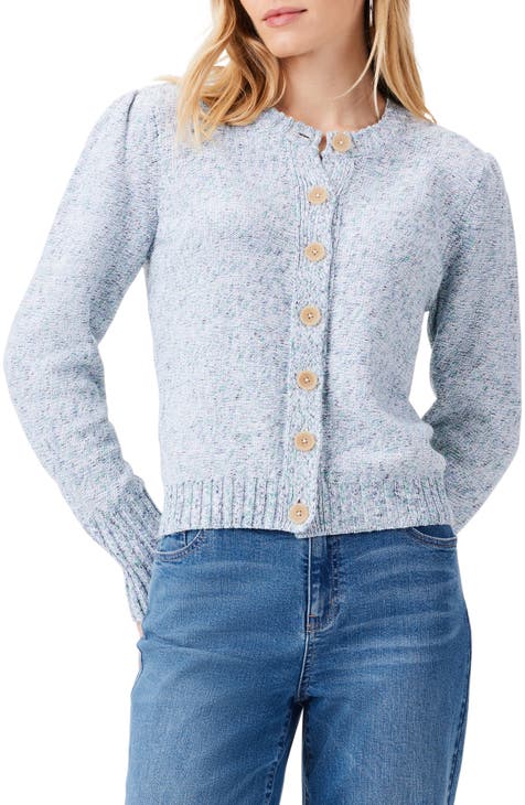  NIC+ZOE womens Statement Seams Jacket Cardigan Sweater