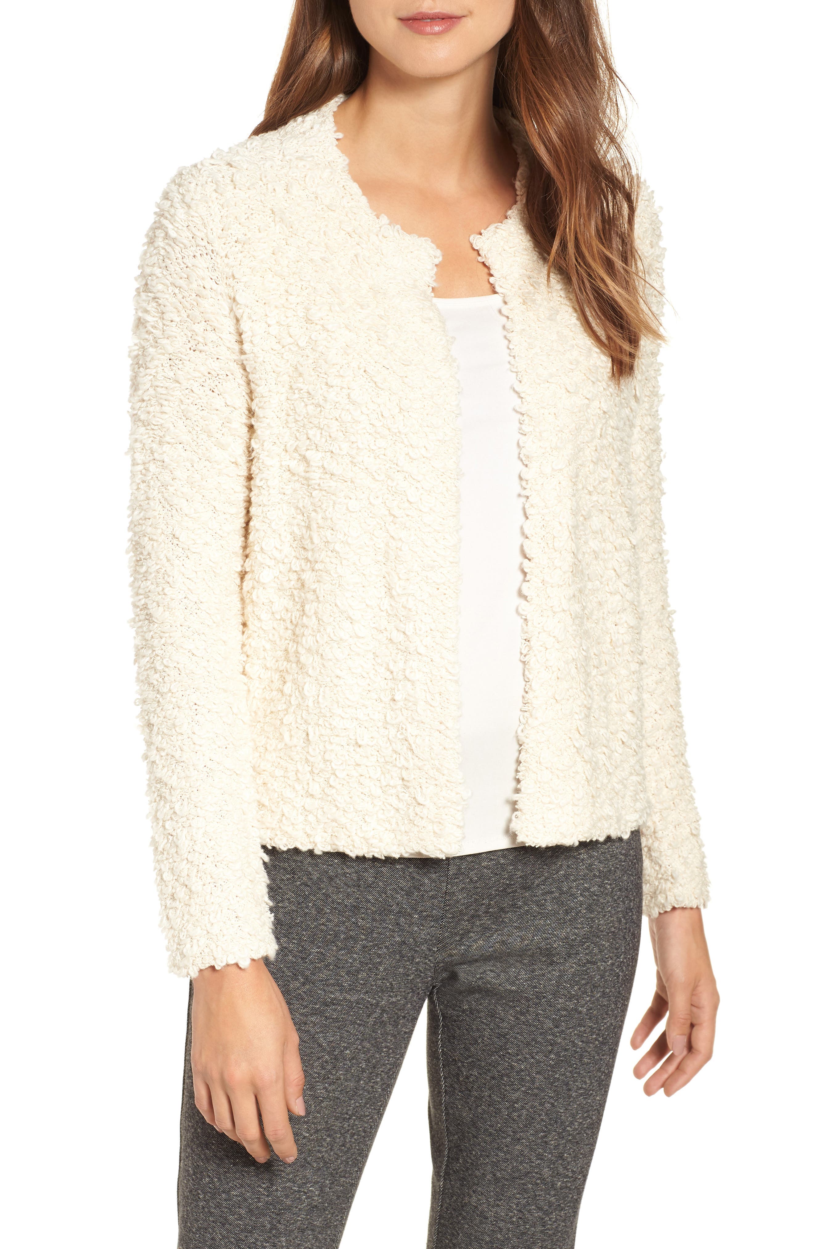 eileen fisher organic cotton cardigan