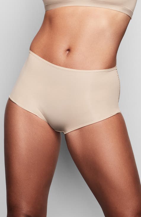 Women's Synthetic High Waisted Panties