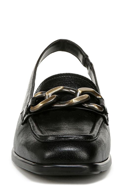 Naturalizer Frances Womens Chain Leather Slingbacks In Black