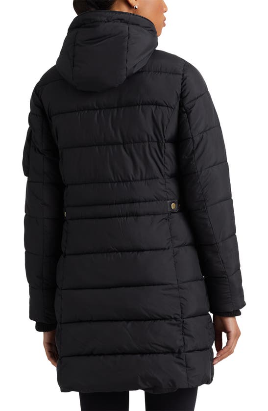 LAUREN RALPH LAUREN HOODED PUFFER COAT