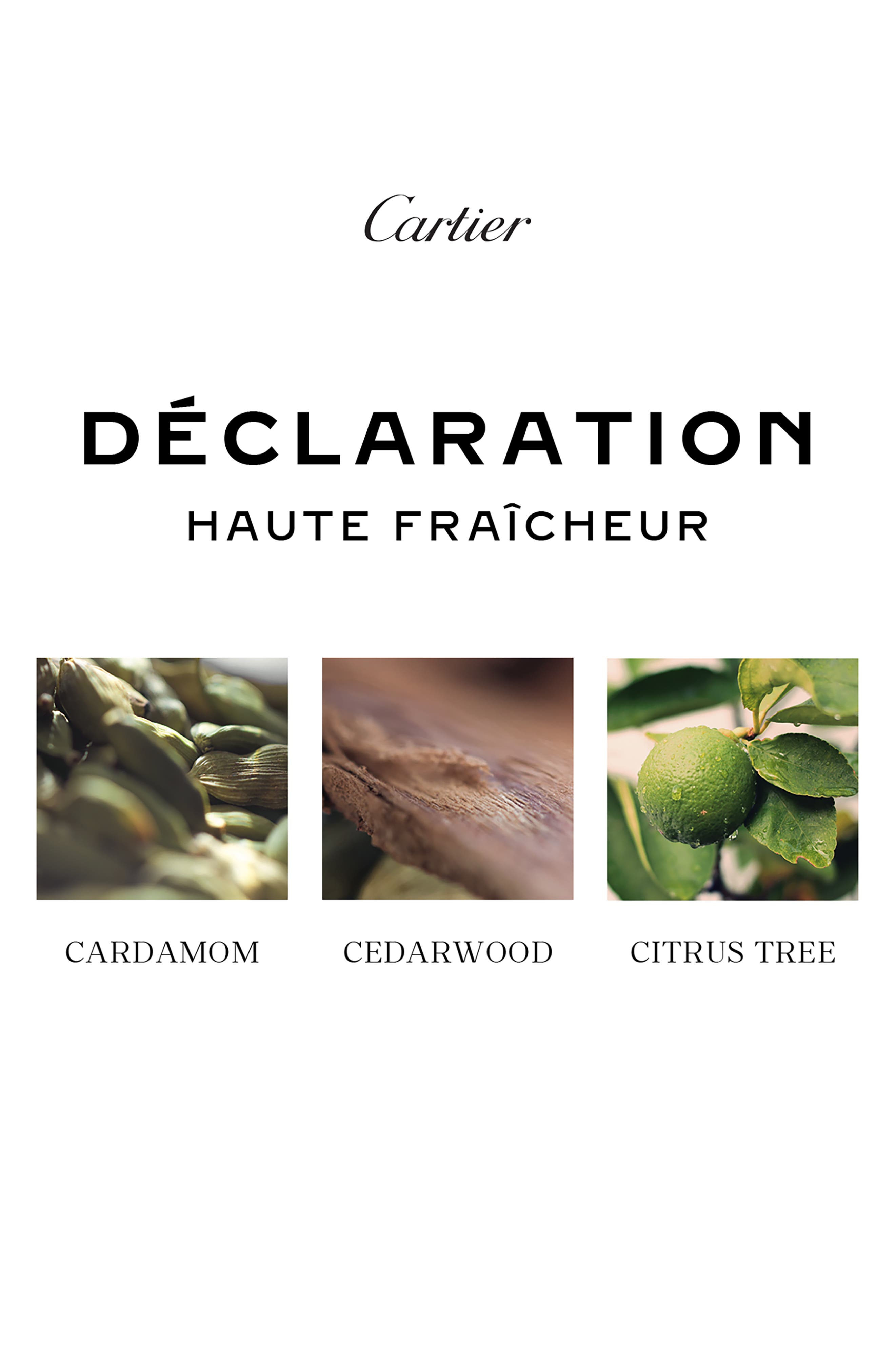 cartier declaration ingredients