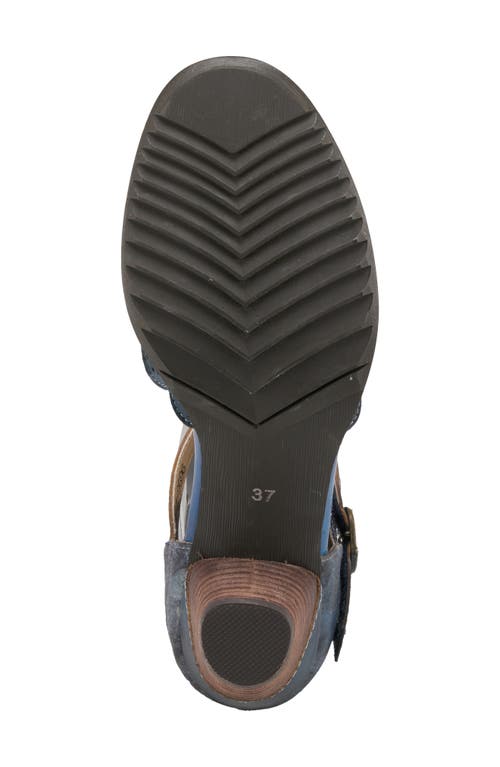 L'artiste By Spring Step L'artiste Parchelle Pump In Navy Multi Leather