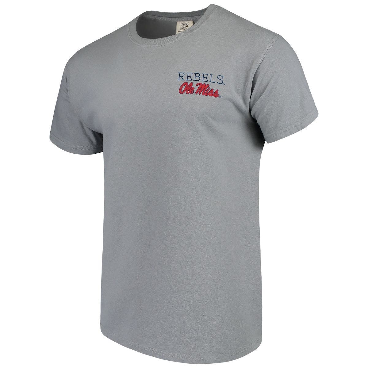 IMAGE ONE Men's Gray Ole Miss Rebels 