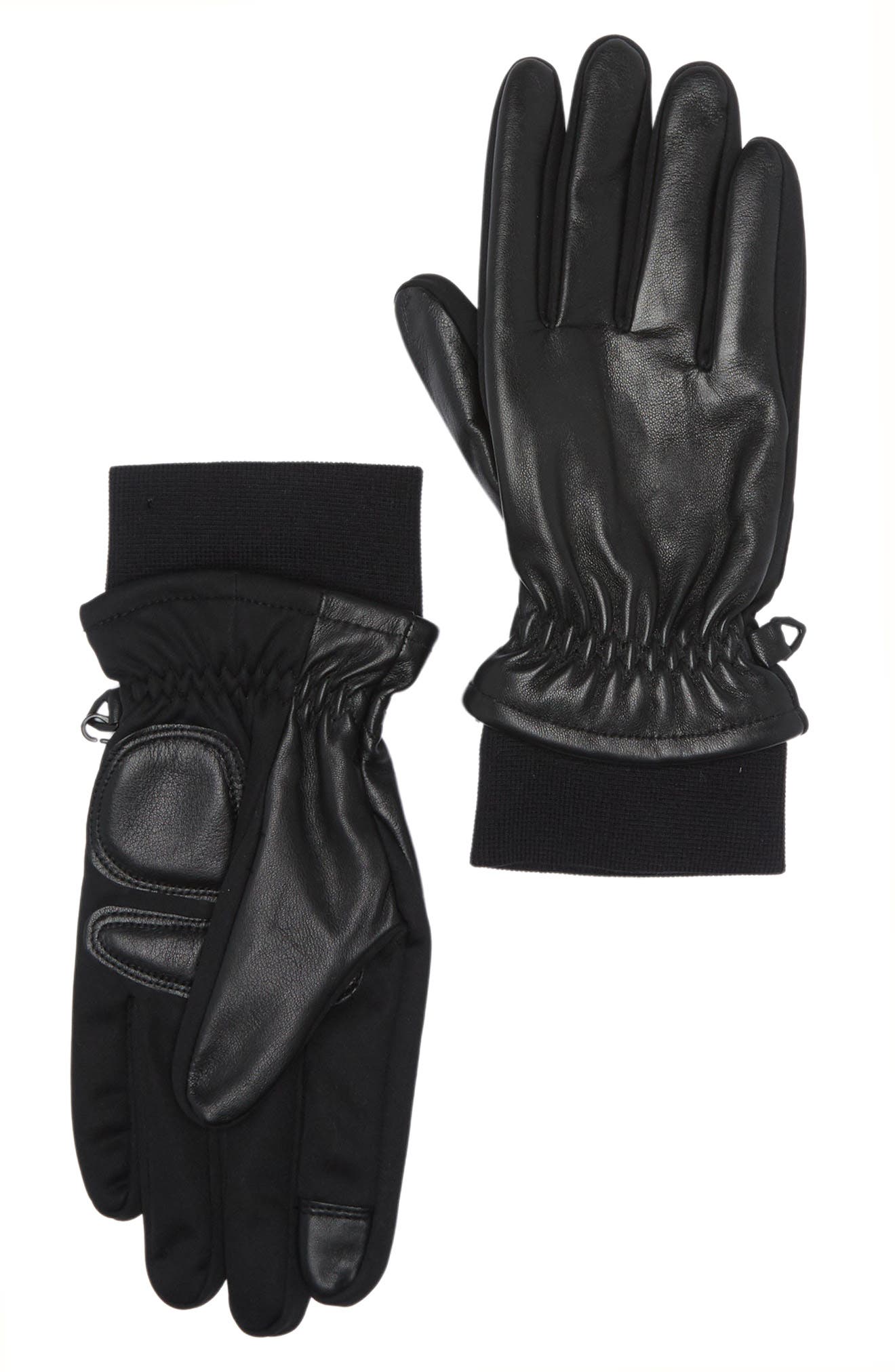 nordstrom rack mens leather gloves