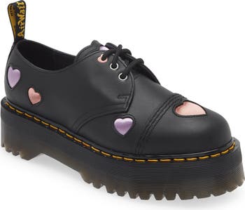 Doc martens with heart on sale buckles