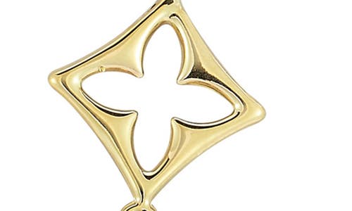 Ember Fine Jewelry 14k Gold Clover Station Necklace In Gold