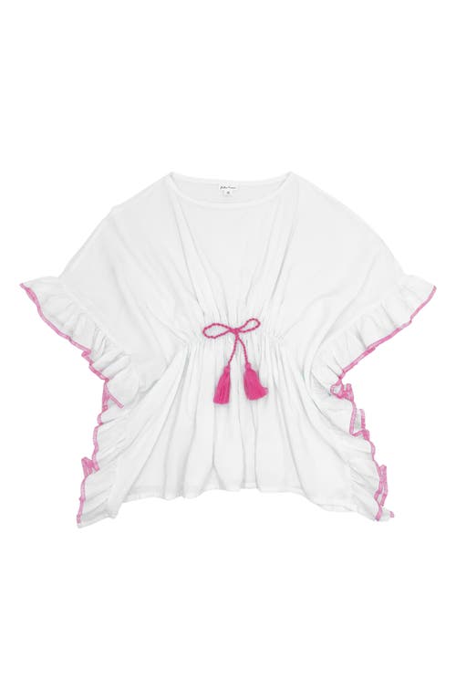 Feather 4 Arrow Kids' Sea Breeze Cotton Gauze Cover-Up Caftan White at Nordstrom,