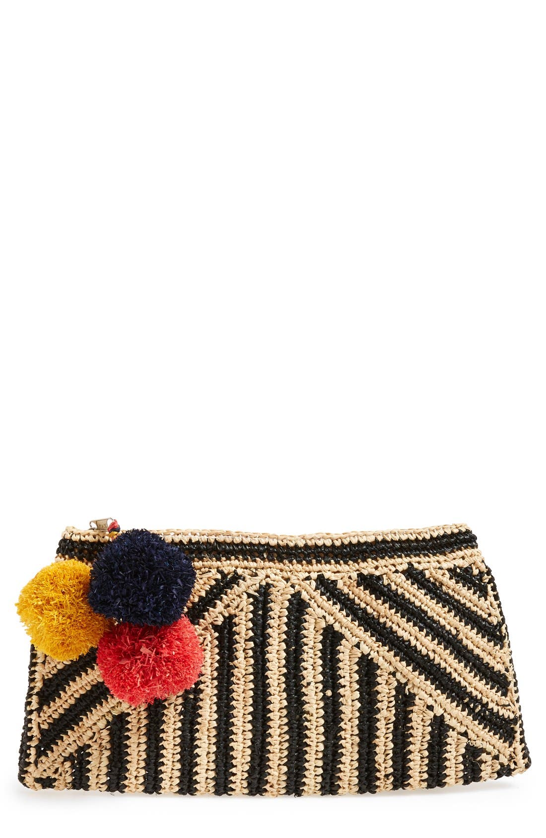 Mar y Sole 'Sonia' Woven Clutch Nordstrom