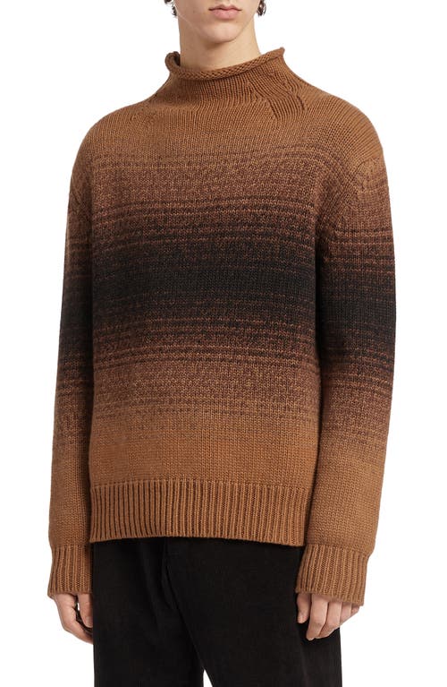 ZEGNA Oversize Wool Dégradé Sweater Vicuna at Nordstrom, Us