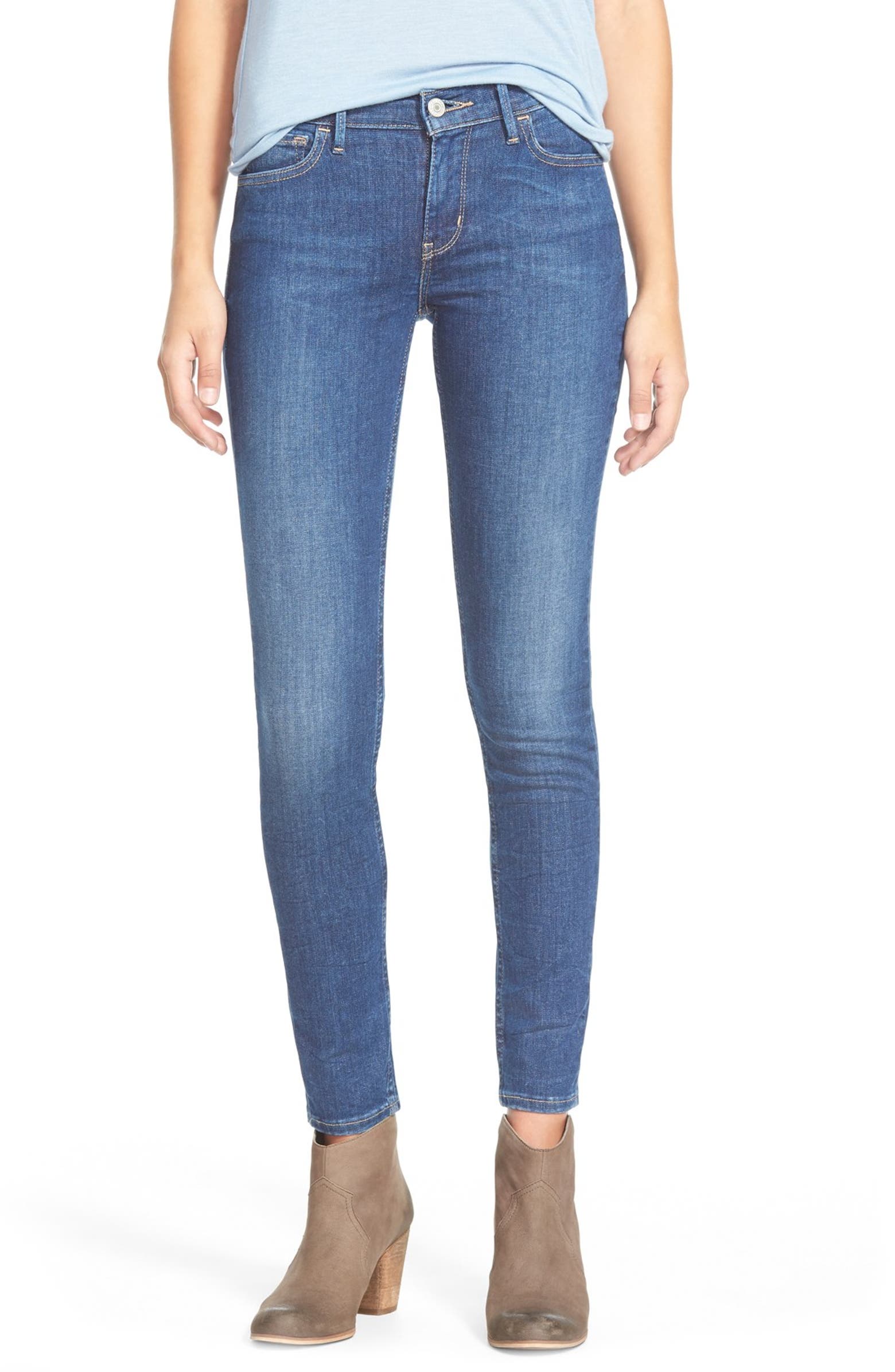 Levi's® '710™ Innovation' Skinny Jeans (Deep Indigo) | Nordstrom